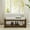Beige 40", variant on 40" End of Bed Bench with Lower Shelf Shoe Rack,Modern Linen Upholstered Entryway Bench with Removable Cushion and Solid Wood Frame,Storage Benches for Bedroom,Living Room,Entryway,Hallway,Beige