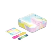 Welly Flex Fabric Adhesive Bandages, Assorted Colorwash Patterns, 48 Count
