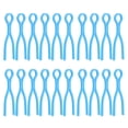 thumbnail image 1 of Uxcell 100pcs Porte-bobines de Fil en Plastique Longue Pince à Bobine de Fil, Bleu, 1 of 1