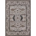thumbnail image 1 of Ahgly Company Indoor Rectangle Mid-Century Modern Silver Pink Pink Oriental Area Rugs, 6' x 9', 1 of 6