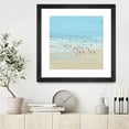 thumbnail image 2 of Giant Art 36x36 Beach Day I Matted and Framed in Multi-Color, 2 of 3
