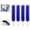 Blue 4 Pcs, variant on Borikise Bendable Microfiber Head fan cleaner brush with washable design for ceiling fans, car vents and home curtains