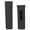 Black, variant on Rubber Microphones Handle Wrap, Safety Secure Sleeve for KTV, Party & Recording Studio Mics