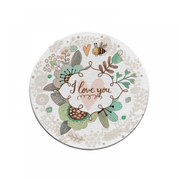 Diatomite Absorbent Diatom Mud Coaster Rectangular