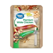 Great Value Premium Applewood Smoked White Chicken Pouch, 2.6 oz, Fully Cooked