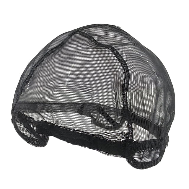 Gorras de pelucas de red de encaje completo con correas ajustables para M Colcomx Gorras de pelucas de red de encaje completo