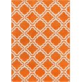 thumbnail image 2 of Well Woven StarBright Calipso Modern Trellis Kids Rug, Orange, 3'3" x 5', 2 of 8