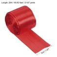 thumbnail image 2 of Unique Bargains Ruban Satin Ligne d'Arrivée 5cmx20m Ruban Poly Athlétisme Sprint Course, Rouge, 2 of 5