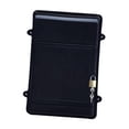 thumbnail image 2 of jifeng Wall Hanging Mailbox Hollow Backplate Drop Box for Envelopes Newspapers Home black, 2 of 9