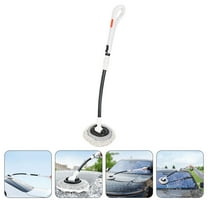 HEMOTON  Car Scrub Brush Rv Cleaning Supplies and Accessories Mop White