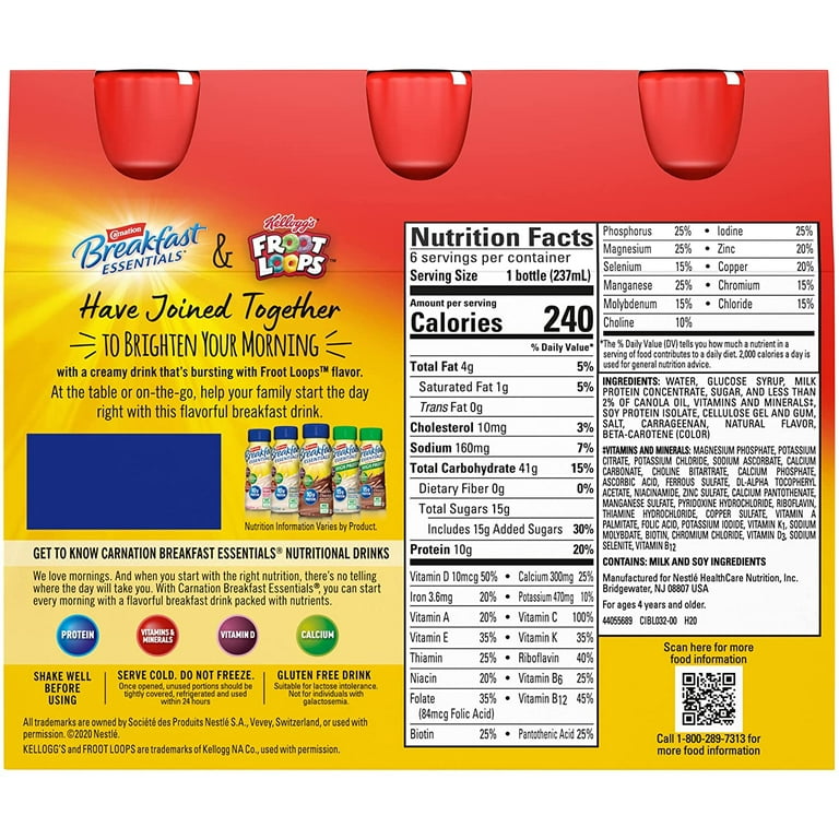 Nestlé Health Science Carnation Breakfast Essentials® & Kellogg's