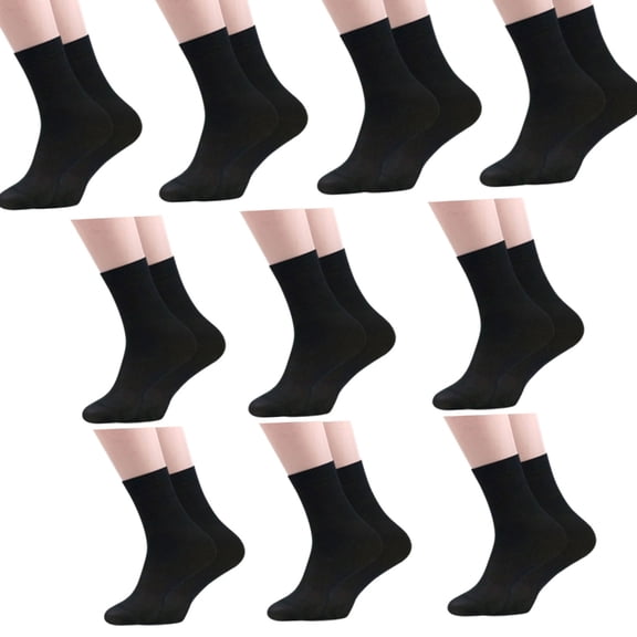 Cotton Dress Socks for Men 10Pairs Mens Crew Socks,Summers Midcalf Socks Gifts