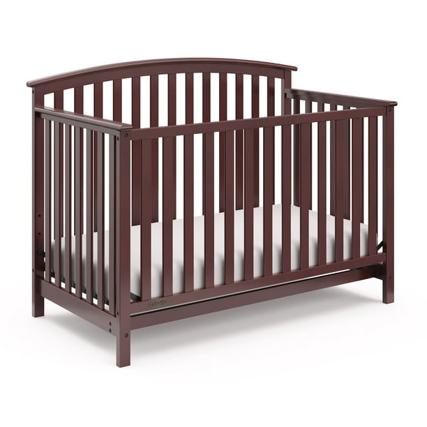 Graco Freeport 4 In 1 Convertible Crib Cherry Walmart Com
