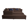 thumbnail image 4 of Sala Esquinera en U Corbel Chocolate 4 salas en 1 200x315x255 cm EL BAZAR STORE Moderna modular, 4 of 8