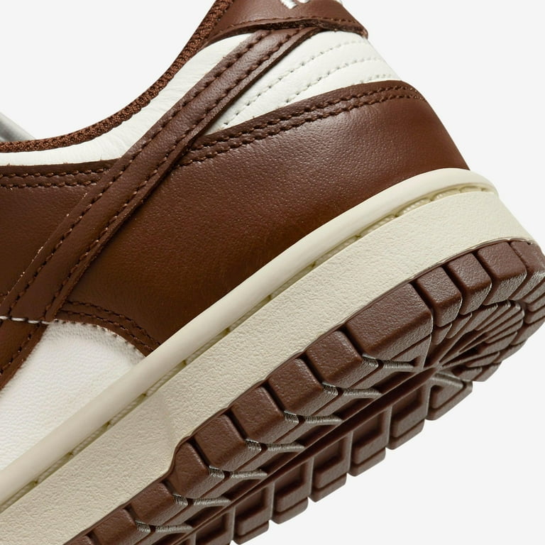 Nike Women's Athletic Shoes, Low-Cut Collar Dunk Low, Sail/Cacao  Wow/Coconut Milk, 8.5