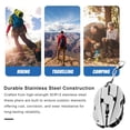 thumbnail image 3 of Visland Pinces Multi-Outils Pliantes en Acier Inoxydable Outils de Poche Multi-Usages en Métal Robuste Pinces Portables pour Pêche en Plein Air Camping Randonnée Pinces Pliables, 3 of 8