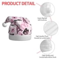 thumbnail image 4 of Salouo Eiffel Tower and Butterflies for Adult Christmas Hat Xmas Holiday Hat Santa Hat for Women & Men Festive Headwear Accessories Fit for Christmas/ New Year/Holiday/Party,1PC, 4 of 6