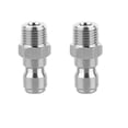 thumbnail image 1 of Adaptador rápido DYNWAVEMX Conector de manguera de lavadora a presión 2 Piezas, 1 of 8