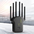 thumbnail image 5 of Repetidor WiFi inalámbrico de 300Mbps/1200Mbps de doble banda 24G 5G con puerto LAN/WAN, 5 of 5