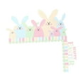 thumbnail image 2 of Decoración de marco de puerta de Pascua, letrero de esquina de puerta de madera, manualidades divertidas para la granja de primavera Estilo A 225x208 cm, 2 of 9