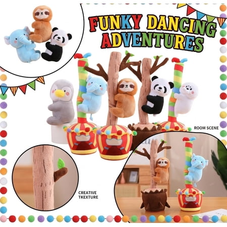 Interactive Baby Toys Dancing Talking panda Toy Funny Gift for Infant 6-18 Months Singing Musical Record Repeat What You Say Light Up Toy for Toddler 1 2 3 Year Old Boy Girl (panda 1PC) Interactive Baby Toys Dancing Talking panda Toy Funny Gift for Infant 6-18 Months Singing Musical Record Repeat What You Say Light Up Toy for Toddler 1 2 3 Year Old Boy Girl (panda 1PC)