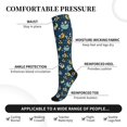 thumbnail image 4 of Picia Space Sleeping Panda Printed Sports Compression Socks - 15-20mmHg Graduated Compression, High-Performance Soft and Breathable Socks for Men and Women, 4 of 5