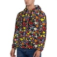 thumbnail image 2 of Hoodies for Men - Spring And Summer Flowers Long Sleeve Comfrt Men'S Fashion Hoodies & Sweatshirts, Sweatshirts for Men Hoodies Pullover Clothing Clothes with Pouch, 2 of 7