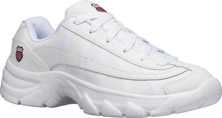 k swiss mens white trainers