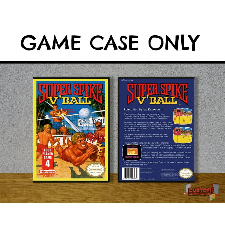 Super Spike V'Ball  (NESDG) Nintendo Entertainment System - Game Case Only  - No Game 