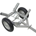 thumbnail image 4 of Historyli Dolly with Load Binder & Chain, Heavy Duty Steel ATV Skidding Arch Holder Mover Dollies, 440 Pound Capacity, Outdoor Tools,Grey, 4 of 6