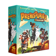 Prehistories , A Family Board Game for 2 to 5 Players , Go on Adventures and Paint Your Cave - 25th Century Games