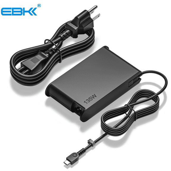 135W 100W USB C Laptop Charger Compatible with Lenovo ThinkPad Z16 P16s P15s P14s E16 E15 E14 T16 ThinkBook G2 G3 G4 G5 G6 G7 13x 14 14p 16 Plus ACH IAP ARA ABP 4X21H27800 Power Adapter