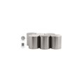 thumbnail image 2 of Meridian Furniture Dimple 6 Piece Silver Iron Metal Coffee Table, 2 of 5
