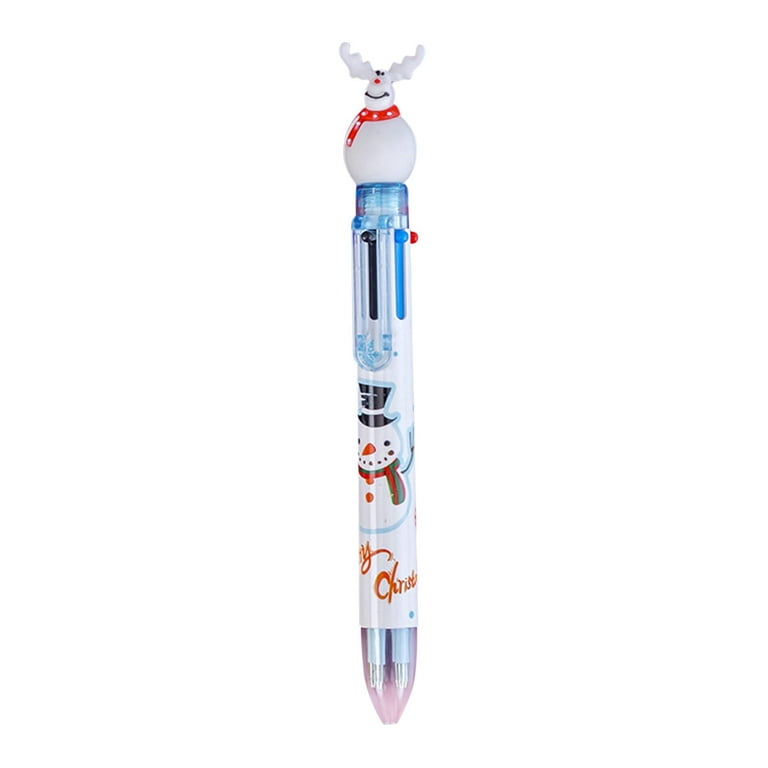 Multicolor Ballpoint Pen 0.5mm 6-in-1 Colored Retractable