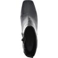 thumbnail image 4 of SEVEN DIALS Womens Black Back Pull Tab Side Gore Cushioned Newton Square Toe Flare Zip-Up Booties 8.5 M, 4 of 4