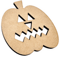 thumbnail image 2 of Krafty Supply Jack-O-Latern Wood Cut out 1/4"MDF 4" Tall, 2 of 3