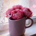 thumbnail image 4 of Juego de tazas de café – Regalo de tazas para pareja, tazas de cerámica románticas en forma de corazón de 12 oz con cucharas de corazón a juego, acabado de comida brillante, embalaje de caja regalo, 4 of 9