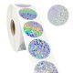 thumbnail image 1 of Pegatinas con brillantina para niños, 500 unidades en rollo, ideales para pared, manualidades y aulas. 2367, 1 of 6