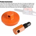thumbnail image 2 of Versatile Clutch Puller for 2 Cycle Work, Easy Operation Chainsaw Clutch Removal Tool Universal Replacement, 2 of 5