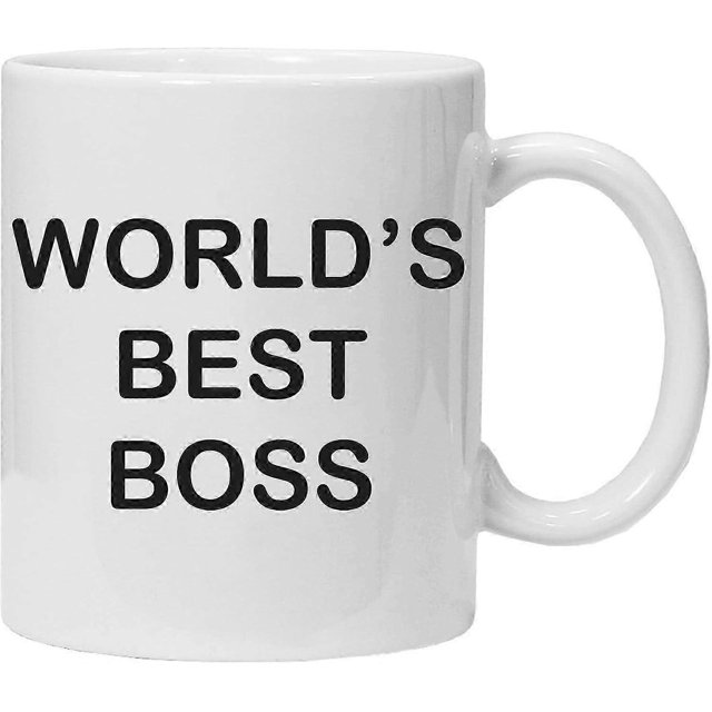 26-27 World's Best Boss Coffee Mug Original/Birthday Gift/Easter/Ceramic 350 ML/Original Gift Idea