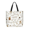 thumbnail image 1 of Balery Coffee Bolsa de Mano para Mujeres con Cremallera, Bolsa de Gimnasio con Compartimentos, Bolsa para Laptop, Bolsa para Trabajo, 1 of 7