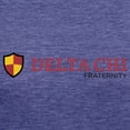 thumbnail image 3 of CafePress - Delta Chi Fraternity Full Color Logo T Shirt - Womens Tri-blend T-Shirt, 3 of 4