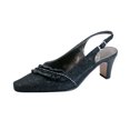 thumbnail image 1 of FLORAL Bloom Chaussures Larges Falbala avec Strass pour Femmes, 1 of 6