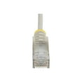 thumbnail image 4 of StarTech.com Câble Ethernet LSZH Slim 1 Pieds, 10 Gigabit Snagless RJ45 100W Patch Cordon, CAT 6 10Gb UTP Câble Réseau avec Soulagement de la Souche, Gris, Testé contre les Chutes/etl/faible Fumée Zéro Halogène - Catégorie 6 - 28AWG (N6PAT1GRS) - Câble Patch - RJ-45 (m) à RJ-45 (m) - 1 Pied - Strip SNS - Gris Chat, 4 of 4