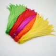 thumbnail image 2 of 50pcs Natural Chick Tail Feathers 25-40cm / 10-16inch Clothing Decoration Stage Performance Rooster Tail Feathers Plume Red 35-40cm, 2 of 6
