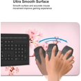 thumbnail image 4 of Gaming Mouse Pad Pink Sakura Cherry Blossom Flower XXL XL Large Mouse Pad Mat Long Extended Mousepad Desk Pad Non-Slip, 4 of 5
