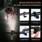 20000lm Bicycle Lights USB Charging Night Riding Equipment Outdoor Cycling Lights Aluminum Headlight