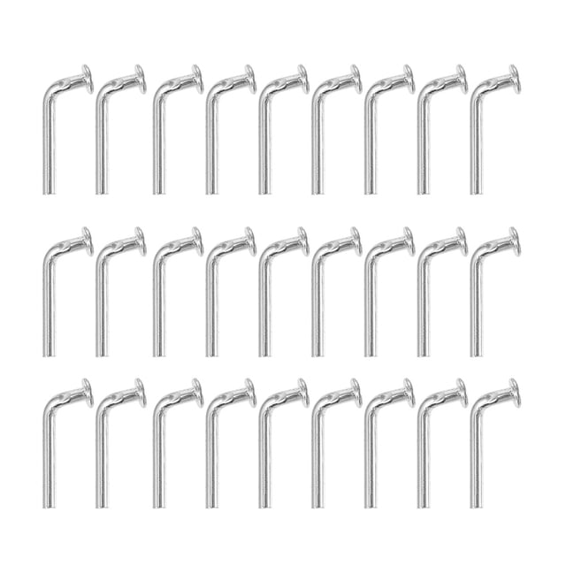 Shisuyan 50 Pcs Épingles à Roulettes Boulons de Sécurité Robustes Universels pour Meubles