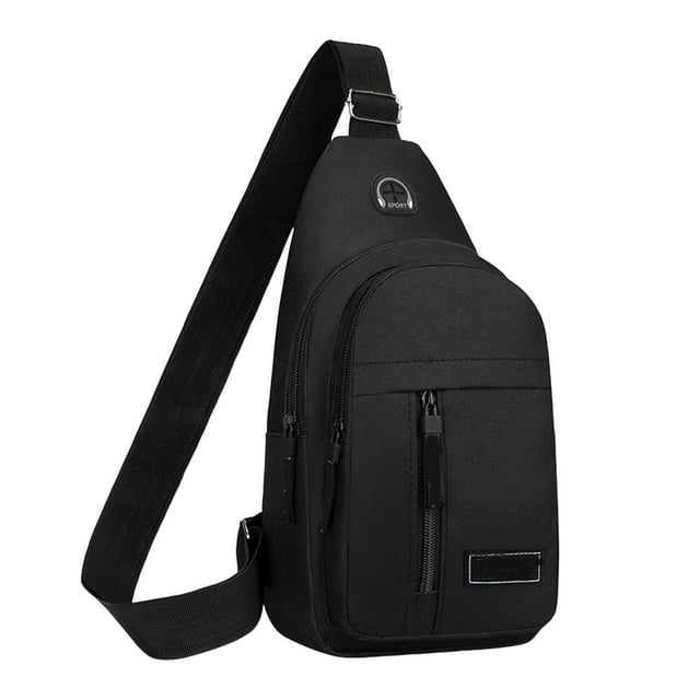 Ohufall Sac de Poitrine de Sport Assorti Style Japonais pour Hommes Femmes Sac de Gym