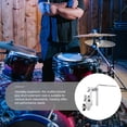 thumbnail image 4 of LOLIPPYY Drum Bell Holder Adjustable And Stable Metal Accessory For Drummers 1Pack, 4 of 8